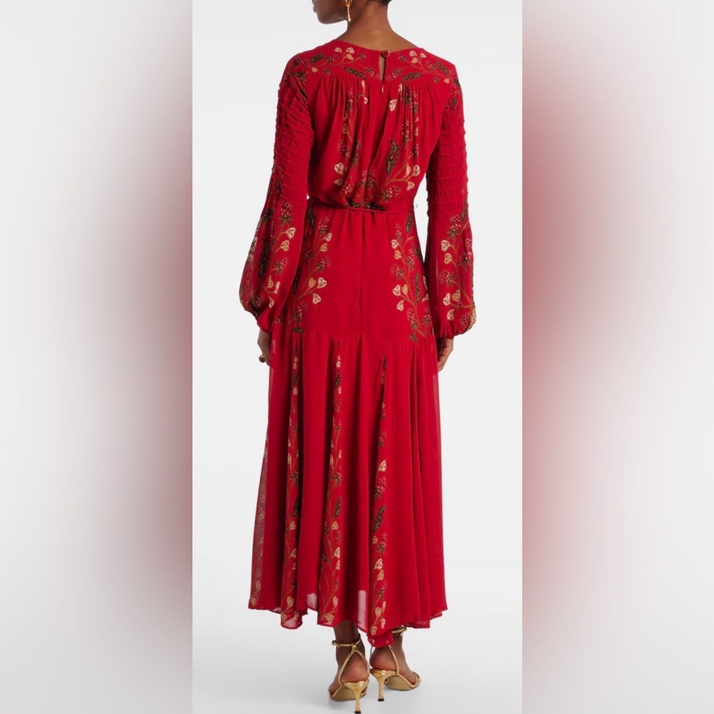 FARM Rio Berry Garden Long Sleeve Dress - Picture 5 of 13